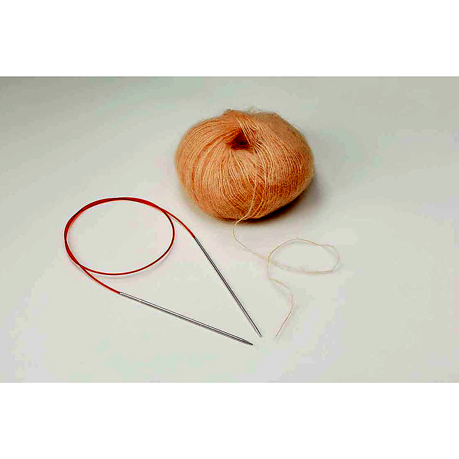 addi Feinstricknadel hochglänzend mit feinem Garn
