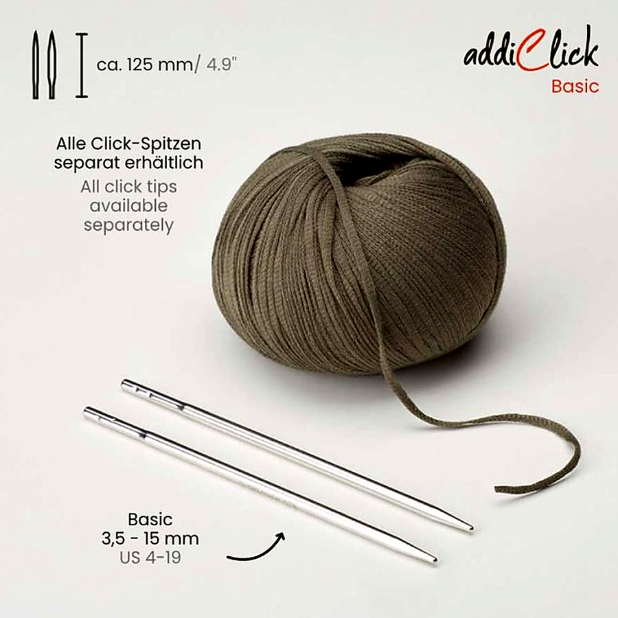 addiClick Basic Nadelspitzen mit Click-Verbindung