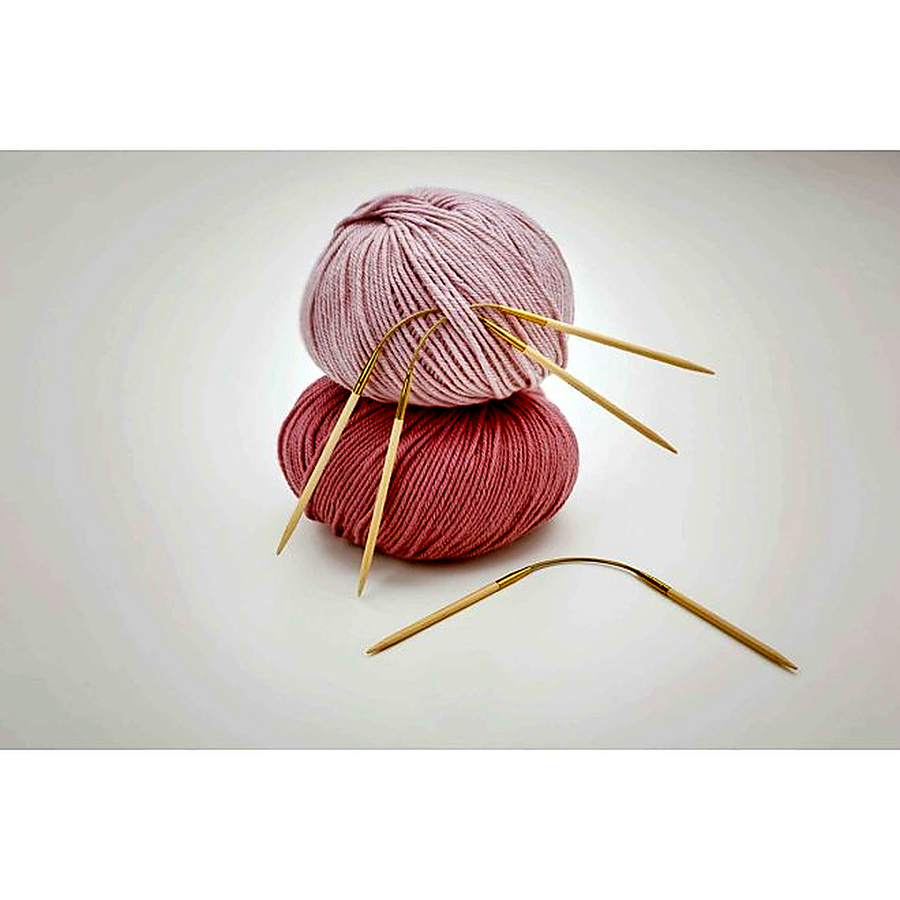 addiCraSyTrio Bamboo in einem Strickprojekt