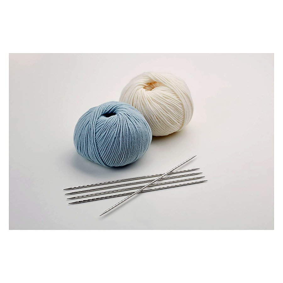 addiNovel Quintett Nadelspiel – ergonomische Strumpfstricknadeln