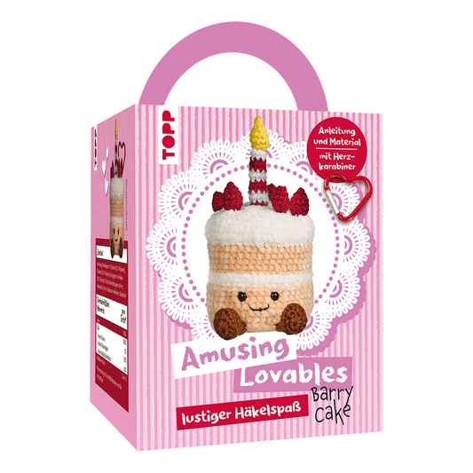 Amusing Lovables - Häkelset Barry Cake von frechverlag