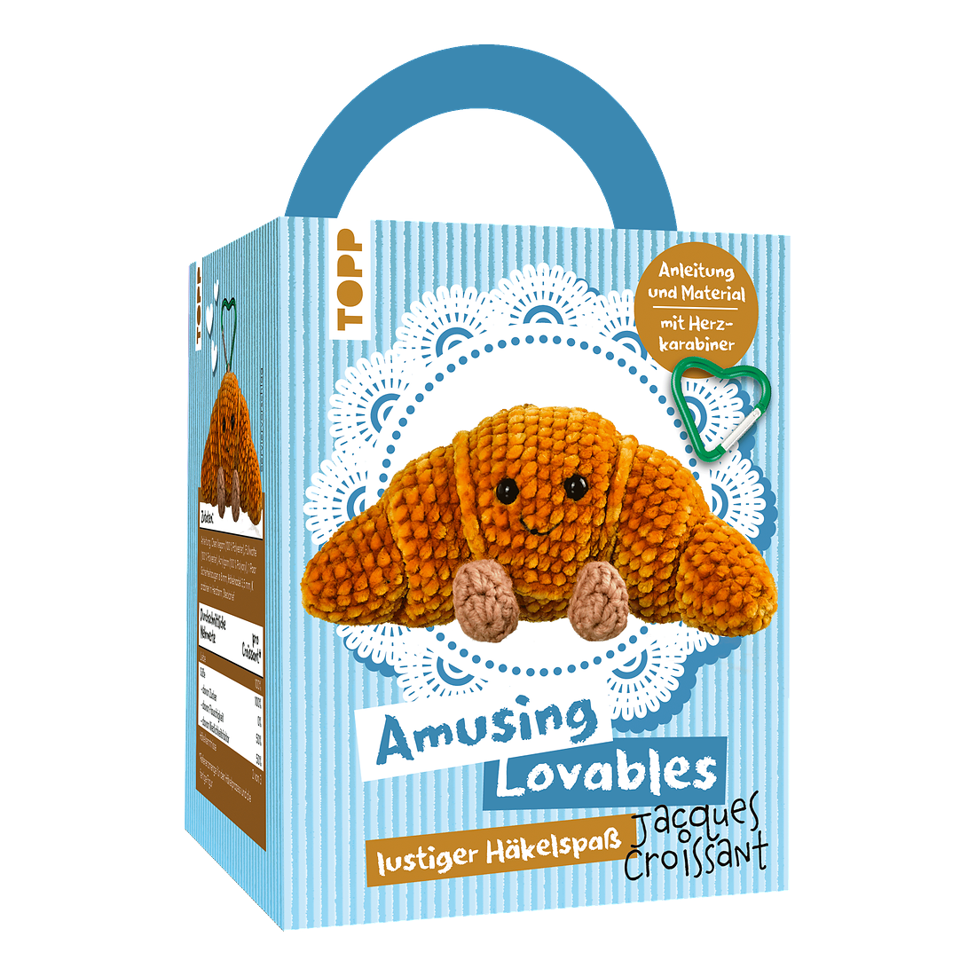 Amusing Lovables - Häkelset Croissant von frechverlag