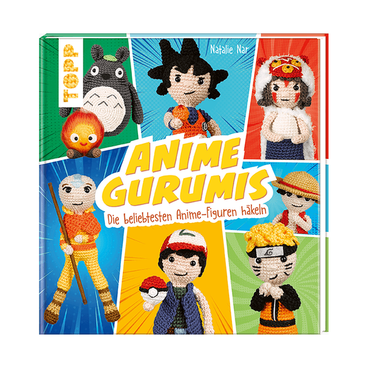 Animegurumis Die beliebtesten Anime-Figuren häkeln von frechverlag