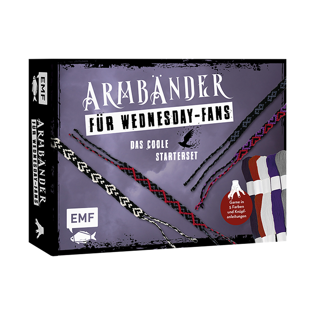 Armbänder für Wednesday-Fans knüpfen von EMF