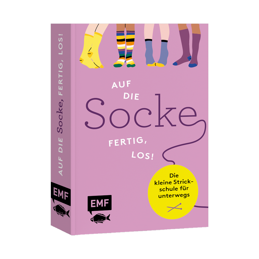 Auf die Socke, fertig, los! Die kleine Strickschule für unterwegs von EMF