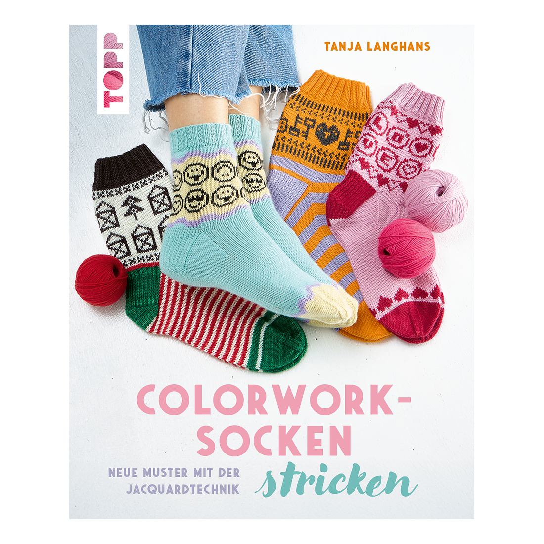 Colorwork-Socken stricken von frechverlag