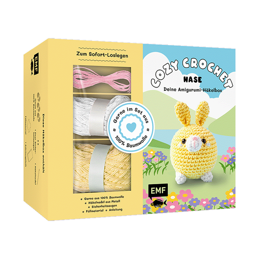 Cozy Crochet – Deine Amigurumi-Häkelbox: Hase von EMF