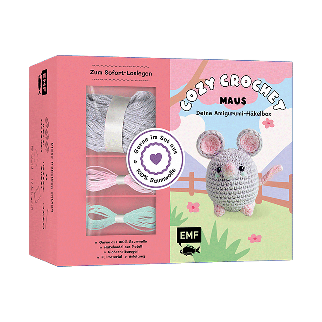 Cozy Crochet – Deine Amigurumi-Häkelbox: Maus von EMF