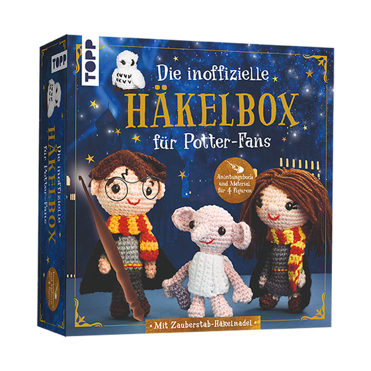Die inoffizielle Harry Potter Häkelbox. Mit Anleitungsbuch und Material von frechverlag
