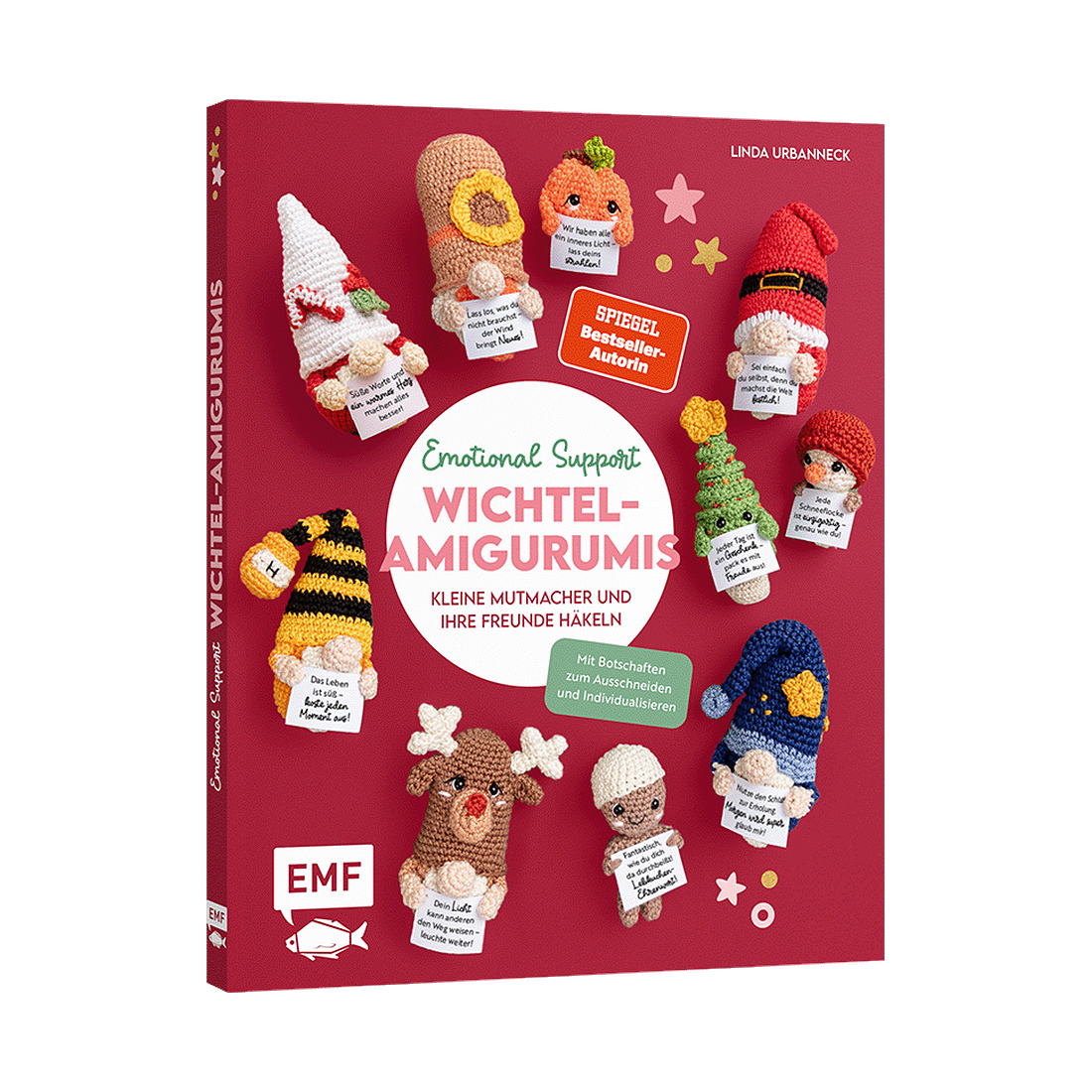 Emotional Support Wichtel-Amigurumis – Kleine Mutmacher und ihre Freunde häkeln von EMF