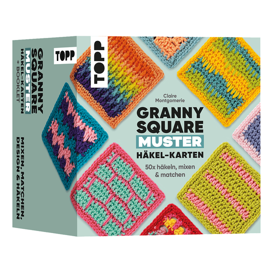 Granny Square - Muster Häkel-Karten von frechverlag