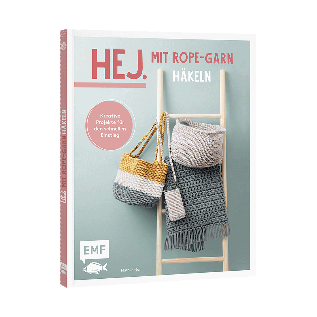 Hej. Mit Rope-Garn häkeln super easy von EMF