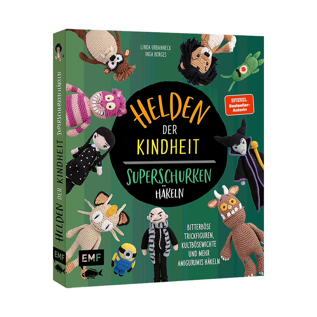 Helden der Kindheit – Das Häkelbuch der Superschurken von EMF