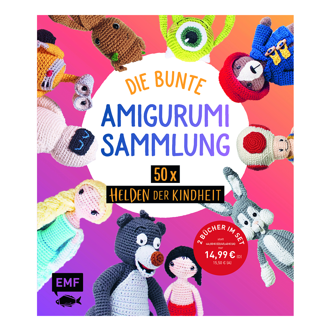 Helden der Kindheit – Die bunte Amigurumi-Sammlung für Disney-Fans von EMF