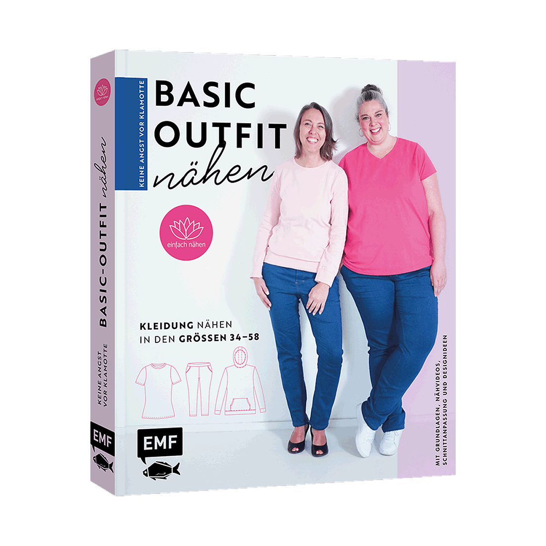 Keine Angst vor Klamotte – Basic-Outfit nähen von Anna Einfach nähen von EMF