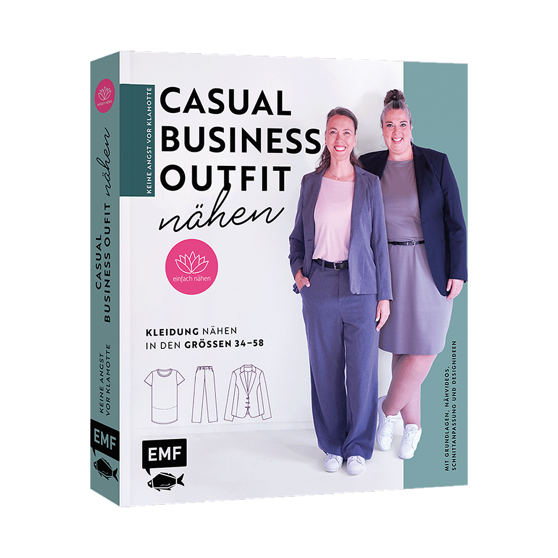 Keine Angst vor Klamotte – Casual Business-Outfit nähen von Anna Einfach nähen von EMF