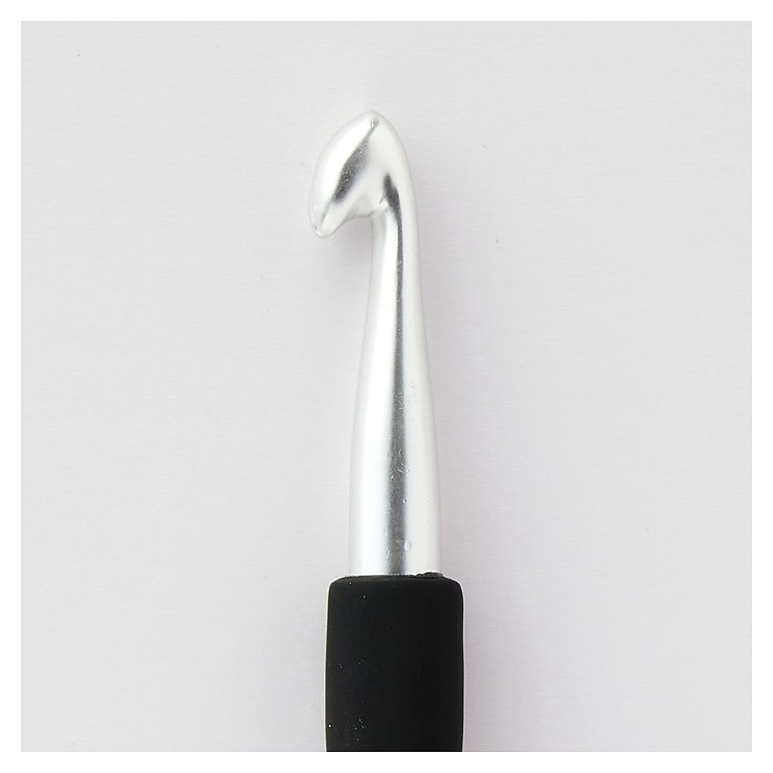 KnitPro Häkelnadel Silber – ergonomischer Griff