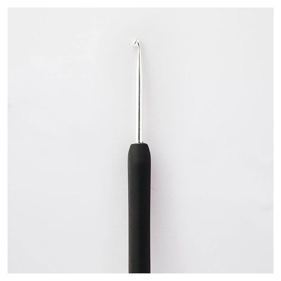 KnitPro Häkelnadel mit ergonomischem schwarzem Griff