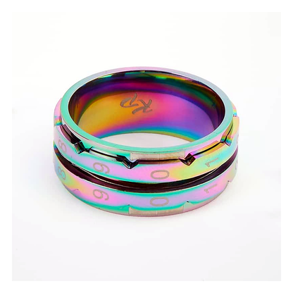 KnitPro Reihenzähler-Ring Rainbow – Detailansicht