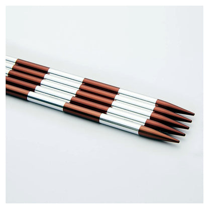 KnitPro SmartStix Nadelspiel 20 cm in Sienna