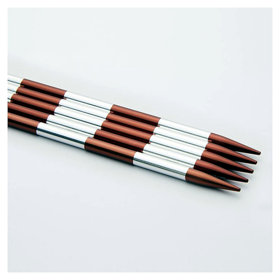 KnitPro SmartStix Nadelspiel 20 cm in Sienna