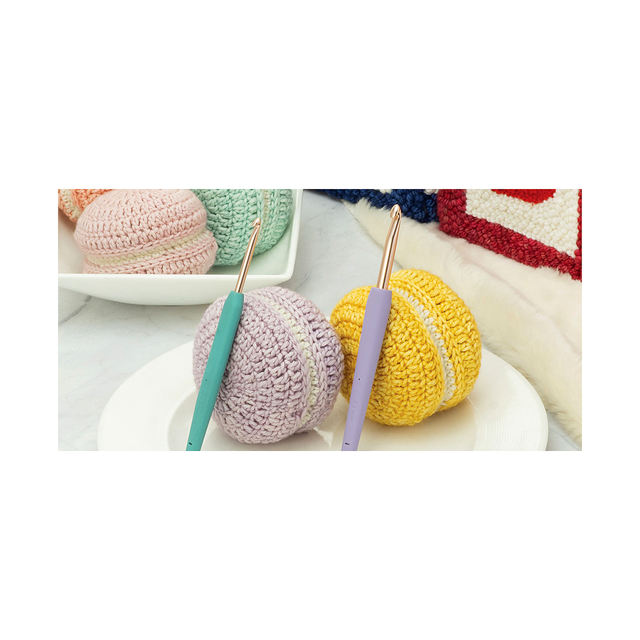KnitPro Vybe Häkelnadel mit ergonomischem farbcodiertem Griff