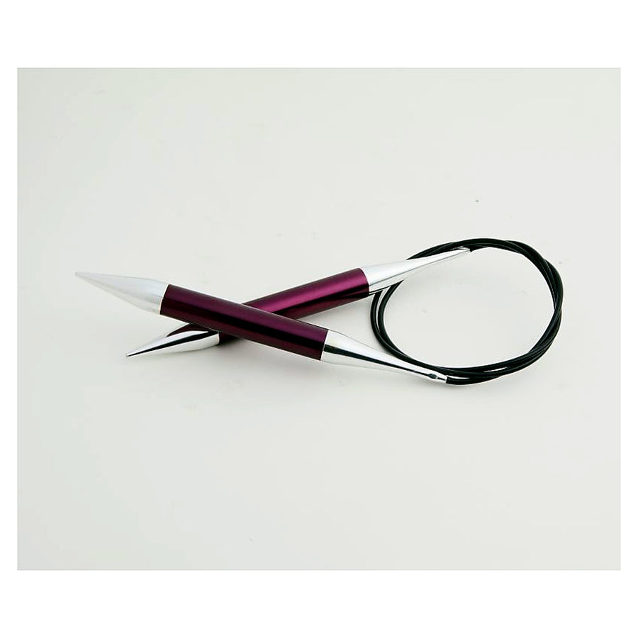 KnitPro Zing Rundstricknadel mit flexiblem Seil