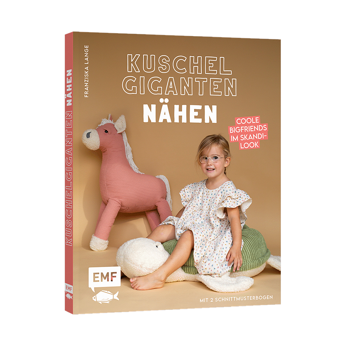 Kuschelgiganten nähen: Coole BigFriends im Skandi-Look von EMF