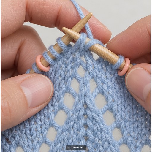 Abnahme zwischen markierten Lace-Rapporten