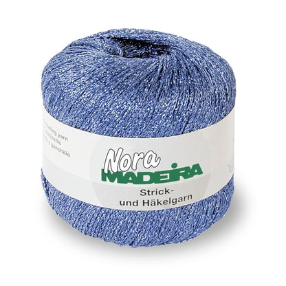 Madeira Nora metallisiertes Häkel- und Strickgarn, 25-g-Knäuel