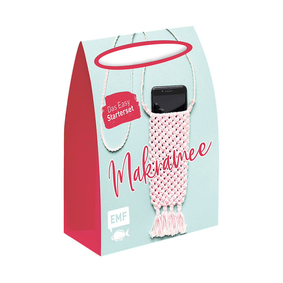 Makramee – das Easy Starterset für deine trendige Handytasche von EMF