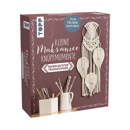 Makramee-Knüpf-Set Traumfänger klein von frechverlag