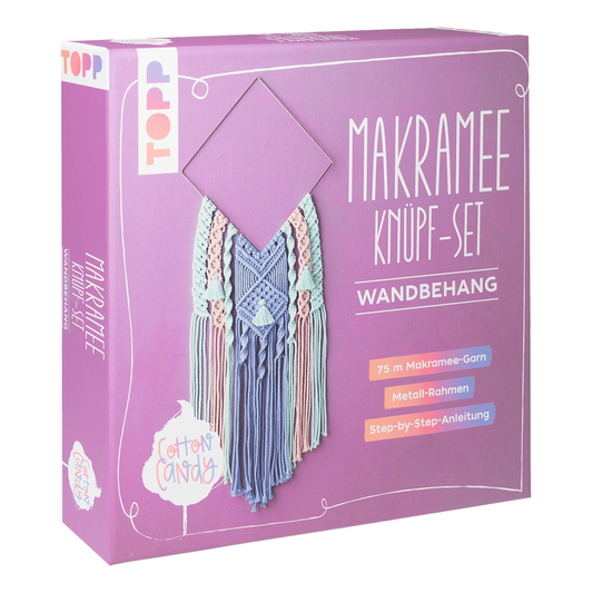 Makramee Knüpf-Set Wandbehang von frechverlag