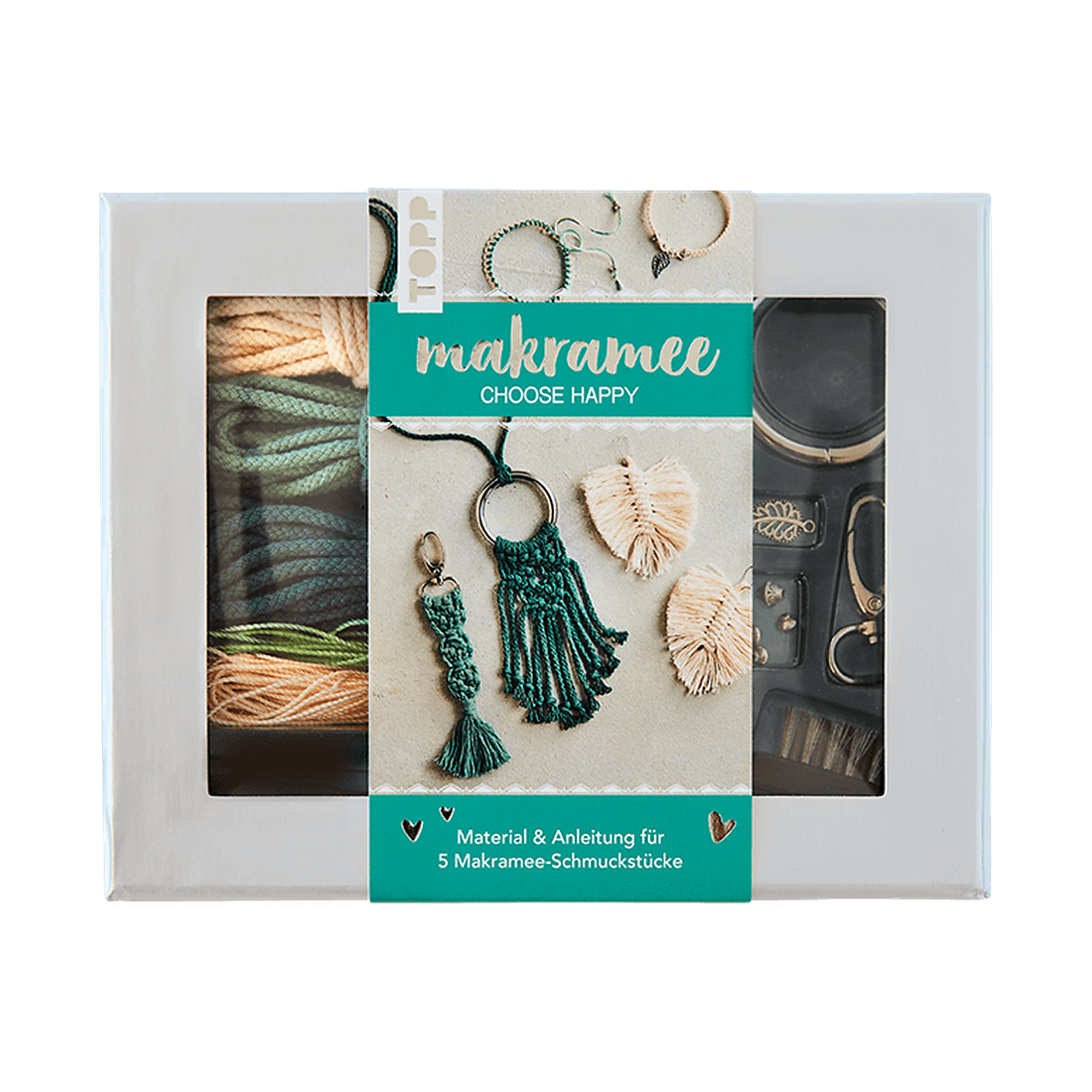 Makramee-Set Choose Happy von frechverlag