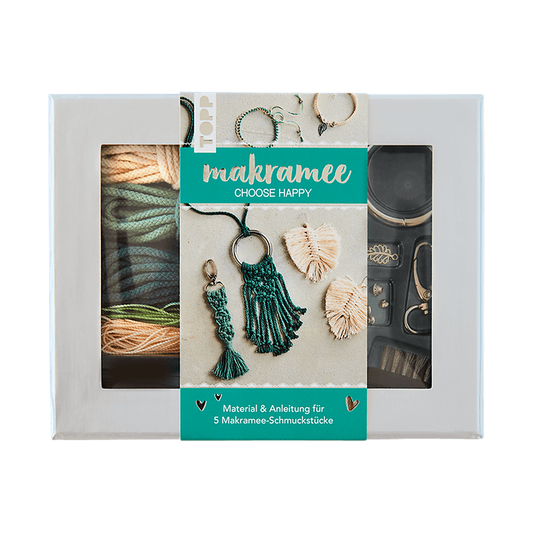 Makramee-Set Choose Happy von frechverlag