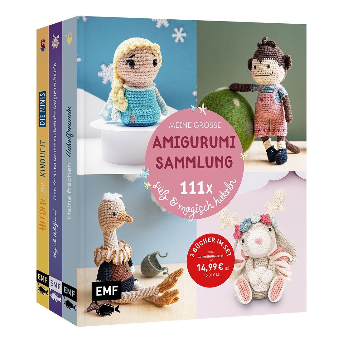 Meine große Amigurumi-Sammlung – 111x süß & magisch häkeln von EMF