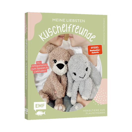 Meine liebsten Kuschelfreunde | Häkel-Tiere aus Flauschgarn häkeln von SPIEGEL-Bestsellerautorin @nadelkunst.handmade von EMF