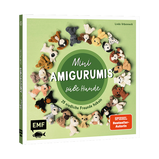 Mini-Amigurumis – Süße Hunde von EMF