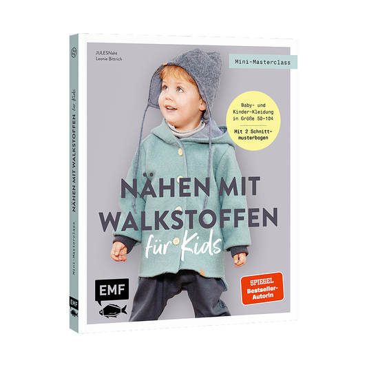 Mini-Masterclass – Nähen mit Walkstoffen für Kids von EMF