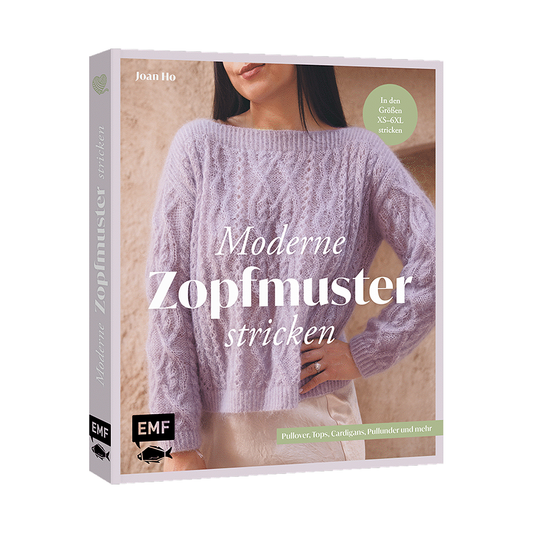 Moderne Zopfmuster stricken von EMF