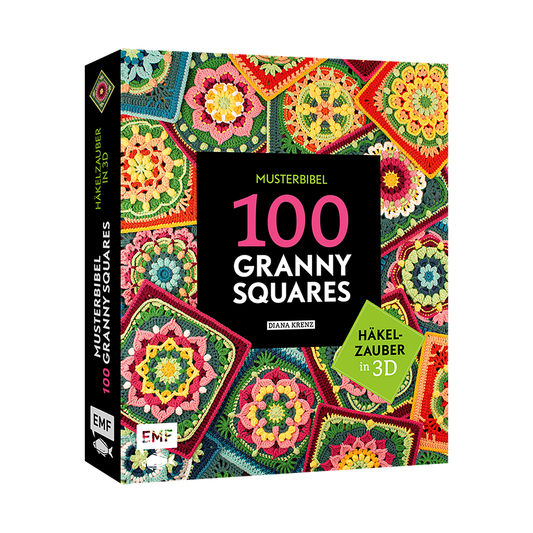 Musterbibel Granny Squares: Häkelzauber in 3D-Optik von EMF