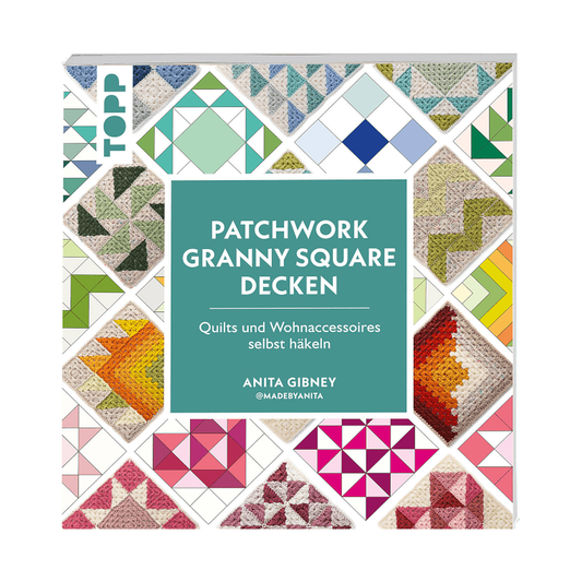 Patchwork Granny Square Decken von frechverlag