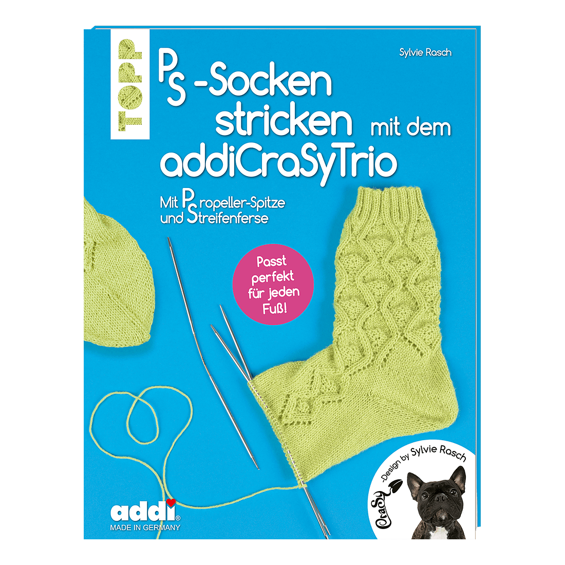 TOPP PS-Socken mit dem addiCraSyTrio stricken