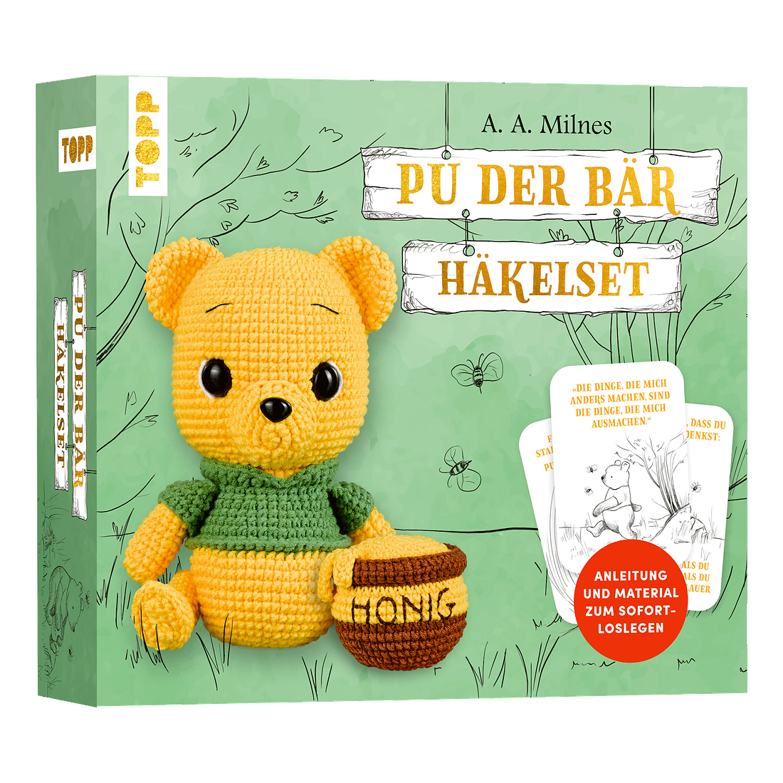 Pu der Bär - Häkelset von frechverlag