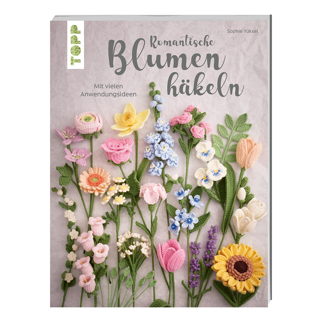 Romantische Blumen häkeln von frechverlag