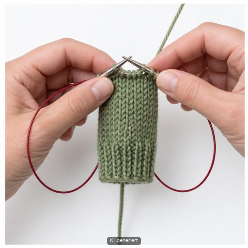 Magic Loop mit herausgezogenen Kabelschlaufen