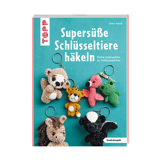 Schlüsseltiere häkeln /kompakt von frechverlag
