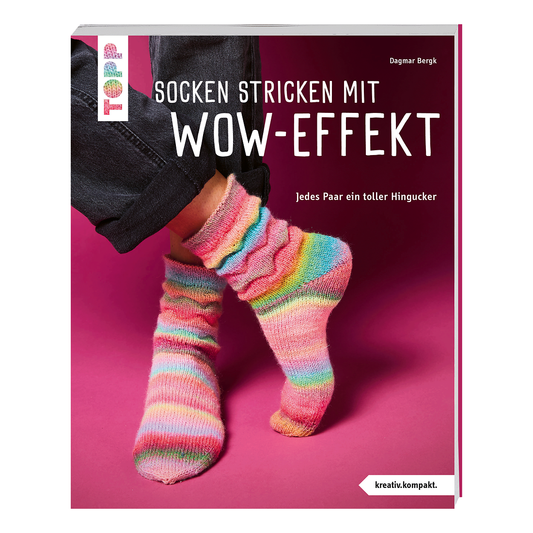 Socken stricken mit Wow - Effekt von frechverlag