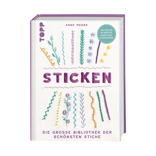 Sticken - Die große Bibliothek der schönsten Stiche von frechverlag