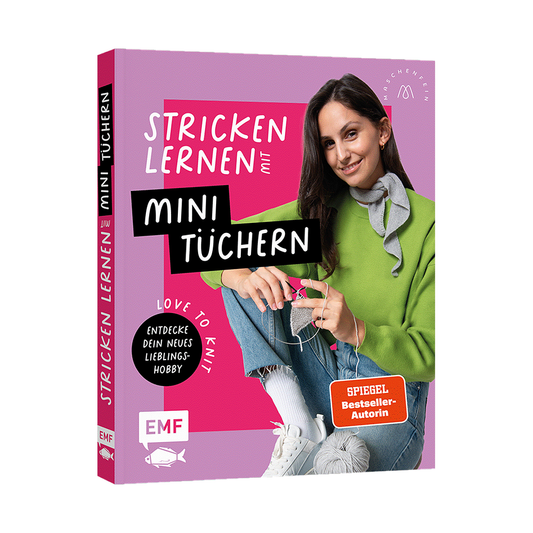 Love to knit: Stricken lernen mit Mini-Tüchern von @maschenfein von EMF